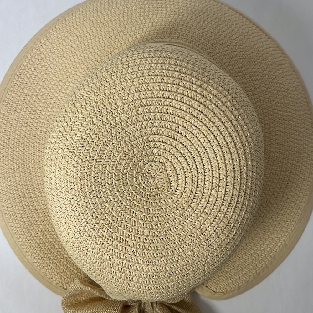Natural color straw hat - Picture 3 of 6